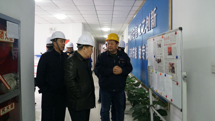 集團領(lǐng)導(dǎo)金輝帶隊赴標準電梯、標準熱處理進行工作調(diào)研